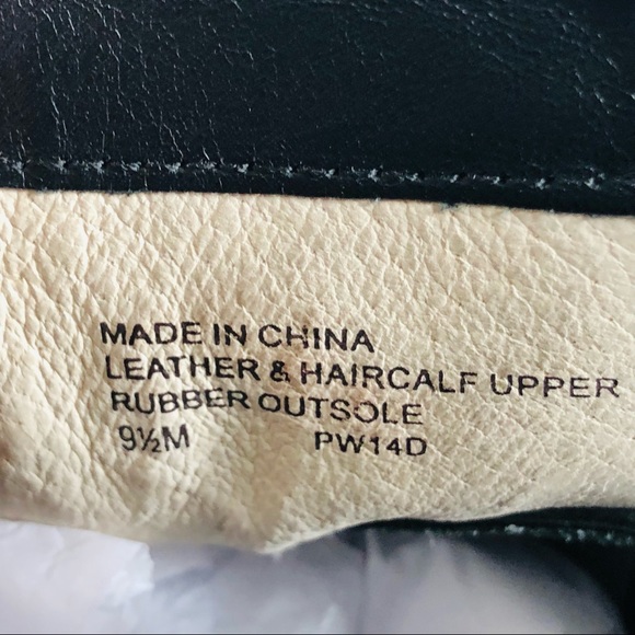 Women’s Michael Kors Leather and Hair Calf Upper Sz 9.5 Booties - Picture 13 of 13